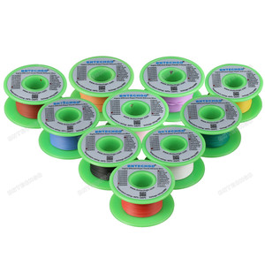 28 Gauge Silicone Wire Kit 10 Color Each 30 ft