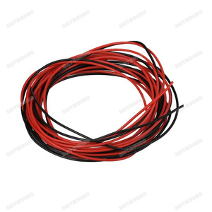 BNTECHGO 32AWG Silicone Wire Kit :  Red/Black, Each 10 ft (3.1 m), Ultra Flexible, High Temp 200°C, 600V, 11 Strands Tinned Copper, Stranded Wire for Model Battery