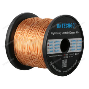 18 Gauge Enameled Magnet Wire is made of high quality copper 18 Gauge Enameled Magnet Wire is made of high quality copper