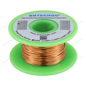 20 Gauge Enameled Magnet Wire is made of high quality copper 20 Gauge Enameled Magnet Wire is made of high quality copper