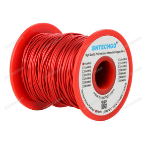 16 Gauge Enameled Magnet Wire is made of high quality copper 16 Gauge Enameled Magnet Wire is made of high quality copper