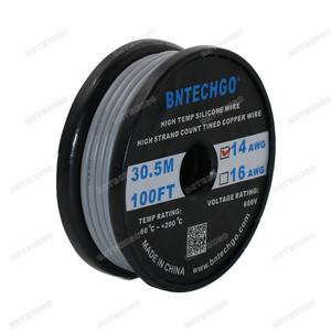14awg rubber wire 400 strands of tinned copper wire stranded wire