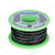 28 AWG Flexible Soft Silicone Rubber Parallel Wire Strand Wire High Temp 200 deg C 600V 4 Pin Black 25 ft
