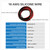16 AWG silicone stranded wire has 252 strands 0.08 mm tinned copper wire 16 AWG silicone stranded wire has 252 strands 0.08 mm tinned copper wire