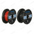 30 AWG Silicone Wire Spool Ultra Flexible 1000 ft Black and 1000 ft Red
