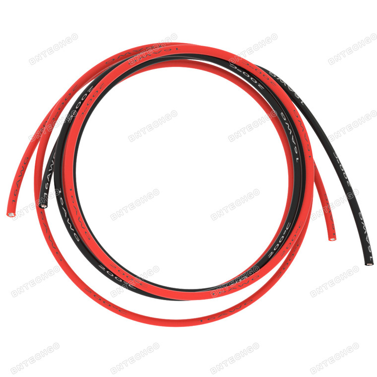 16 Gauge Silicone Wire Ultra Flexible 10 Feet high temp 200 deg C