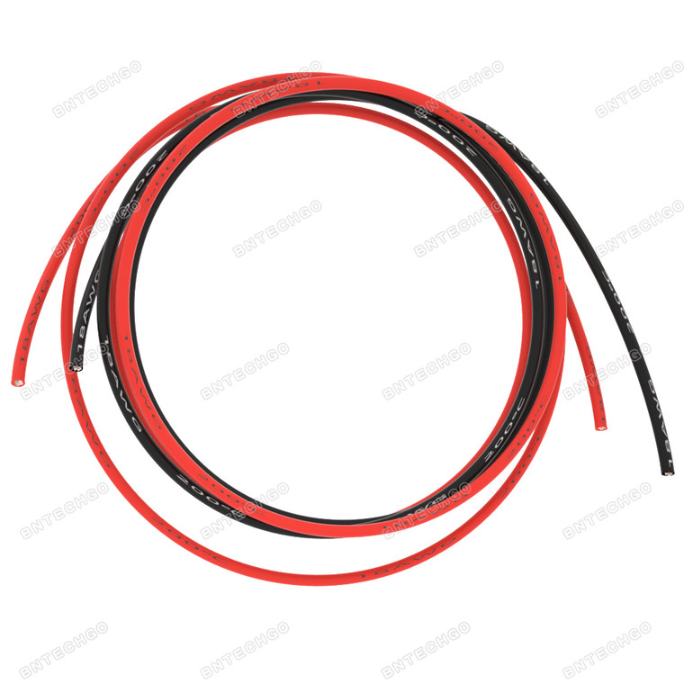 18 Gauge Silicone Wire Ultra Flexible 10 Feet high temp 200 deg C