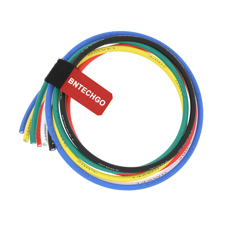 14 Gauge Silicone Wire Kit Ultra Flexible 6 Color