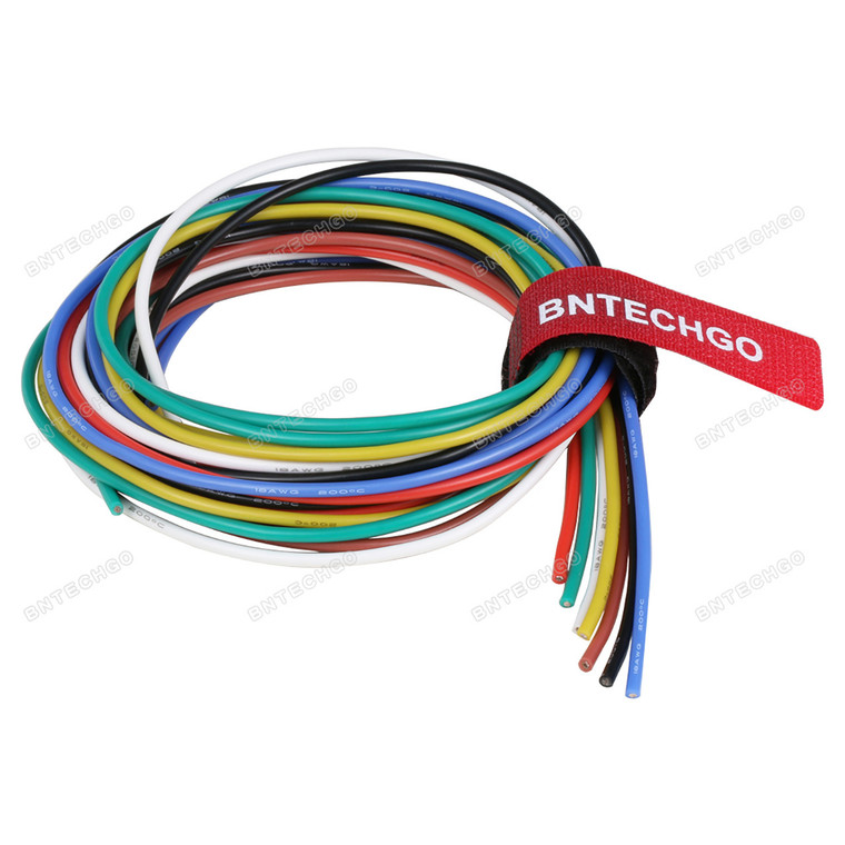 18 Gauge Silicone Wire Kit Ultra Flexible 7 Color