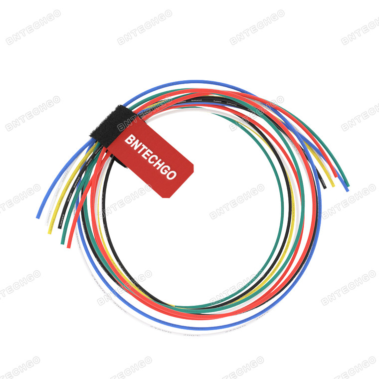 24 AWG silicone stranded wire has 40 strands 0.08 mm tinned copper wire