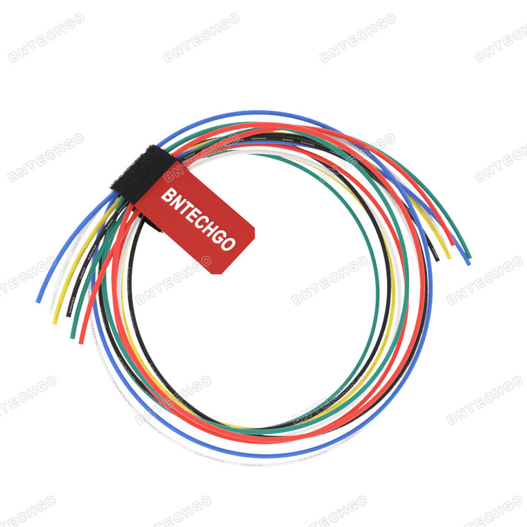 24 AWG silicone stranded wire has 40 strands 0.08 mm tinned copper wire