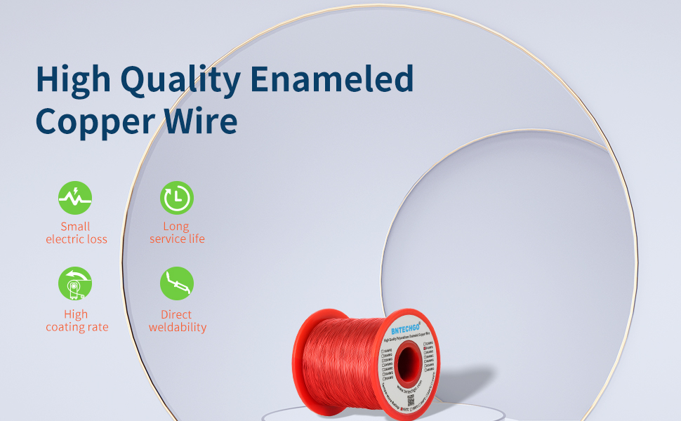 34 awg magnet wire widely used for transformers inductors