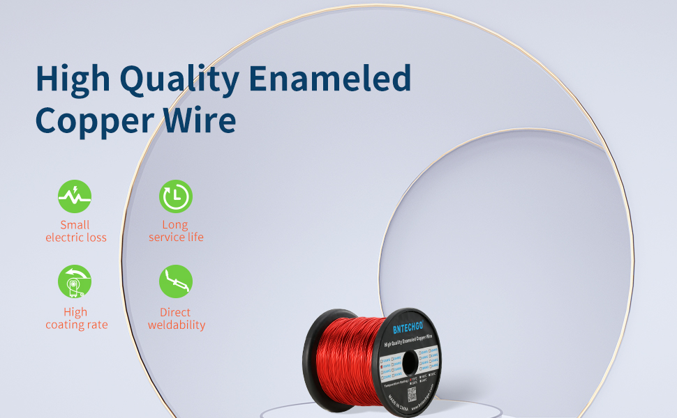 18AWG Enameled Copper Wire Widely Used for Transformers Inductors