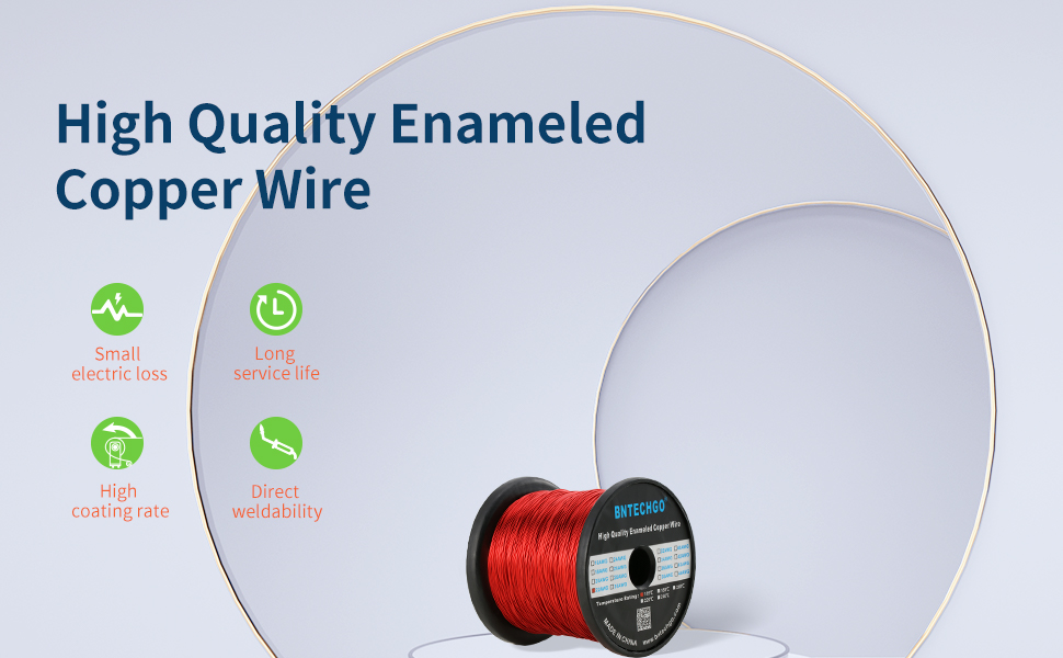 22AWG Enameled Copper Wire Widely Used for Transformers Inductors