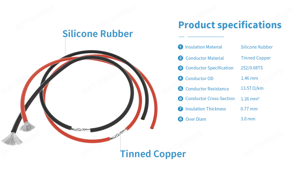 14 Gauge 100 Feet 4 Conductor Tinned Copper Insulation Wire