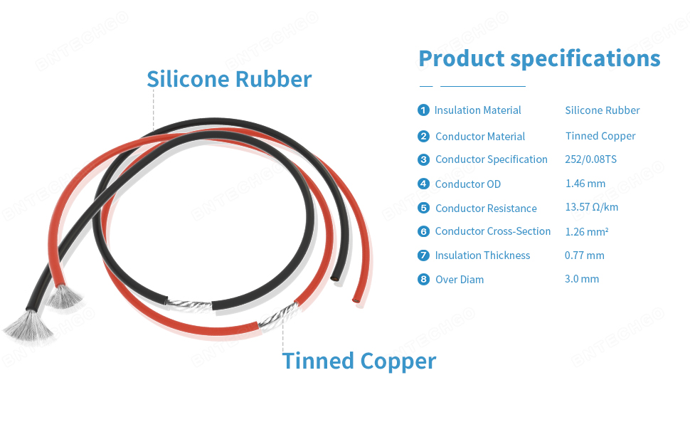 Silicone Wire, 16 Gauge, Ultra Flexible - ProtoSupplies