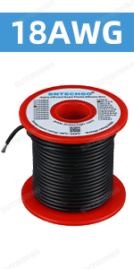 12 Gauge Silicone Insulated Wire PER METER - Luna Cycle