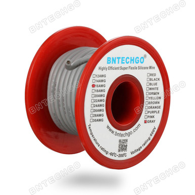 16 Gauge Silicone Wire Spool, Green, 100 Feet, Ultra Flexible, High Temp 200°C, 600V, 16 AWG Silicone Rubber Wire With 252 Strands Of Tinned Copper Wire Stranded Wire For Model Battery 16 Gauge Silicone Wire Spool, Green, 100 Feet, Ultra Flexible, High Temp 200°C, 600V, 16 AWG Silicone Rubber Wire With 252 Strands Of Tinned Copper Wire Stranded Wire For Model Battery