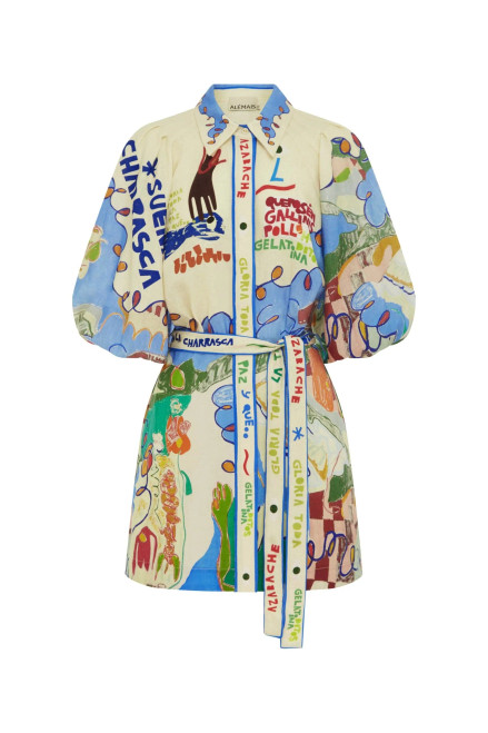 Nadia Mini Shirt Dress