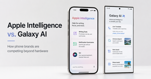 Apple Intelligence vs. Galaxy AI: How Phone Brands Are Competing Beyond Hardware