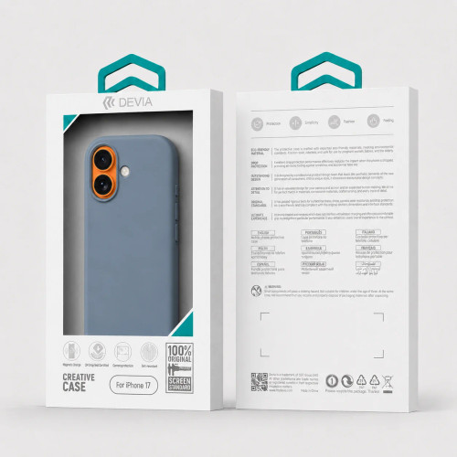 DEVIA Nature Series Silicone Magnetic Case retail packaging