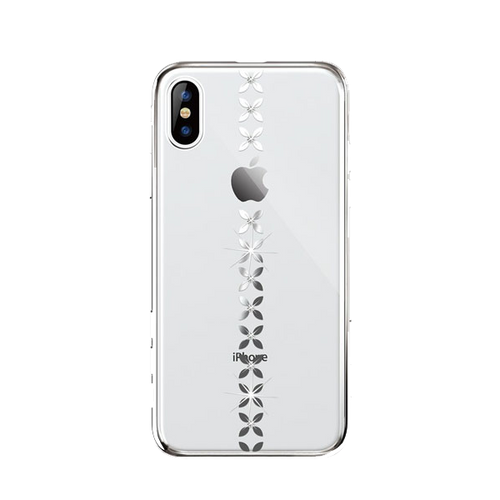 Devia Lucky Star Crystal Case silver, iPhone XS Max