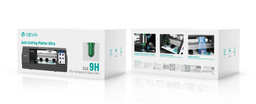 DEVIA Ultra Series plotter packaging and accessories included