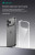 slim crystal-clear TPU phone case with airbag corners