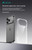 slim crystal-clear TPU phone case with airbag corners
