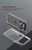 Clear shockproof magnetic case for iPhone 17