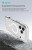 transparent TPU and PC protective case with built-in magnets