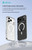 wireless charging compatible clear protective phone case