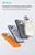 black magnetic shockproof case for iPhone 17