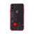 iPhone X/XS - Crystal Petunia case - Red
