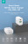 Compact and lightweight charger highlighting portable design for travel use