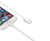 Devia USB 2 Meters Smart Cable Compatible with Apple Lightning 2A Current Reinforced Port Design High Charging Efficiency, High Speed Data Transmission (6938595311598)