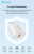 Quick Charge USB-A wall charger with included Type-C cable for fast charging devices