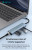 USB-C hub connected to laptop with wired internet and peripherals
