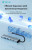 Close-up of RJ45 Ethernet port and multiple USB ports on hub