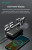DEVIA 20000mAh power bank Interstellar Gray with built-in cables compact design