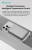 DEVIA Ultra12 10000mAh magnetic power bank with built-in cable