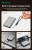 power bank charging smartphone wirelessly and via built-in cable