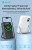 DEVIA 10000mAh magnetic power bank with built-in bracket stand