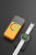 power bank charging smartphone wirelessly with magnetic alignment