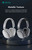 wireless headset used for travel and noise cancellation