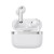 ANC true wireless earbuds white with compact charging case