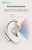 lightweight Bluetooth earphones designed for sports and outdoor use