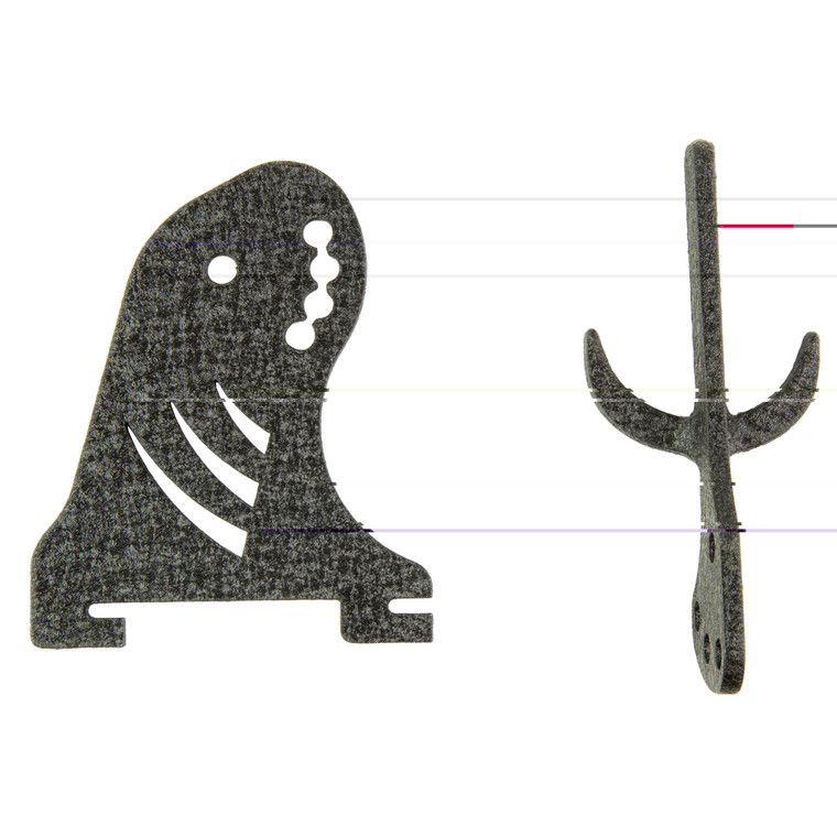 Skull Hooker Trophy Tree Arm/prong