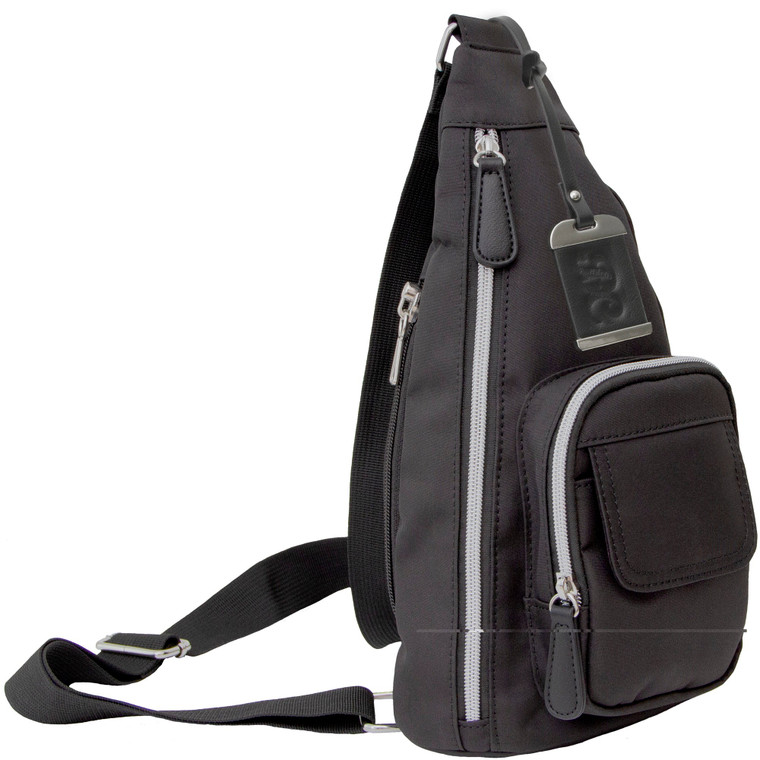 Bulldog Sling Bag W/holster Blk