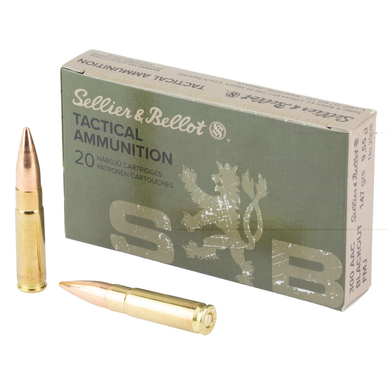 S&b 300blk 147gr Fmj 20/1000